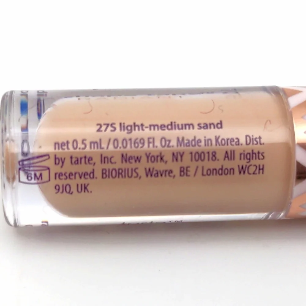 MINI Tarte Shape Tape Radiant Concealer: 27S Light-Medium Sand